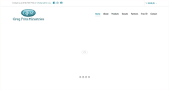 Desktop Screenshot of gregfritz.org